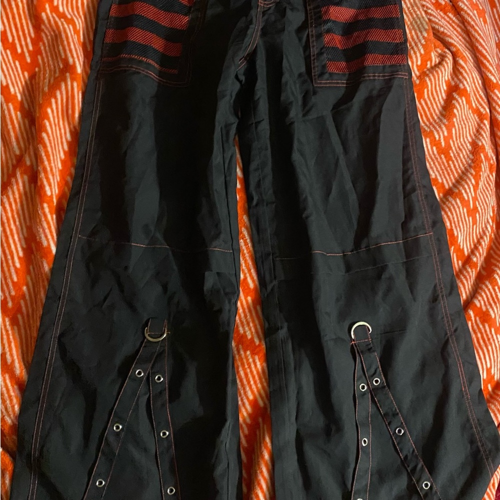 Black and Red Men's Pants